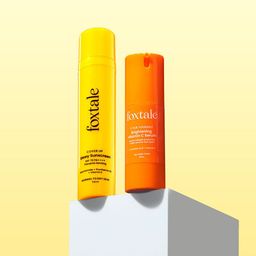 FoxTale Set Of 2 CoverUp Broad Spectrum Sunscreen SPF  & Vitamin C Serum- 30 ml-2
