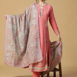 SHINGORA Woven Design Jacquard Dupatta-picture-31