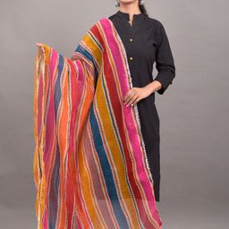 Apratim Multicoloured Printed Dupatta-35