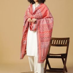 SHINGORA Ethnic Motifs Printed Dupatta-picture-6