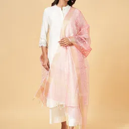 RANGMANCH BY PANTALOONS Woven Design Dupatta-picture-22