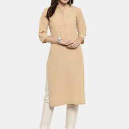 Sayesha Women Brown Solid Kurta-picture-51