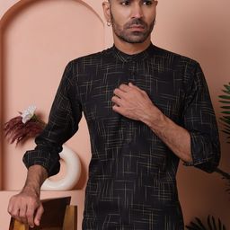 Jompers Men Thread Work Dobby Kurta-picture-16