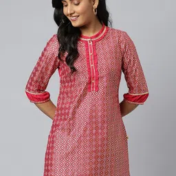 AURELIA Festive Floral Print Kurta-picture-37