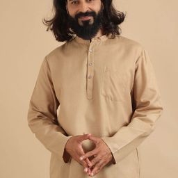 FILORI Mandarin Collar Straight Short Kurta-image-15