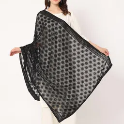 Moda Chales Geometric Embroidered Dupatta With Sequinned-picture-20