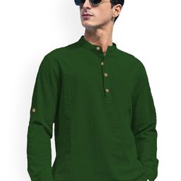 univibe Mandarin Collar Short Kurta-image-49