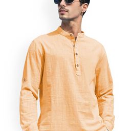 univibe Mandarin Collar Short Kurta-image-55