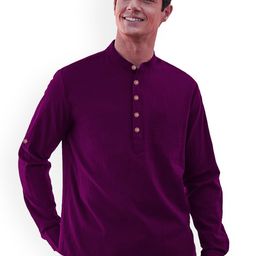 univibe Mandarin Collar Short Kurta-image-79