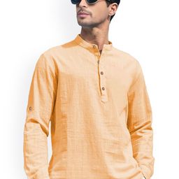 univibe Mandarin Collar Short Kurta-image-81