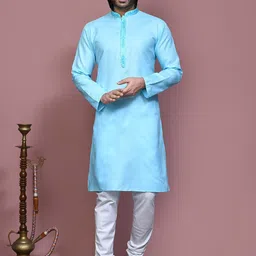 RANAK Men Thread Work Kurta-picture-10