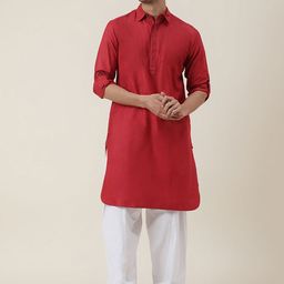 Fabindia Pathani Shirt Collar Kurta-image-76
