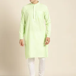 SOJANYA Mandarin Collar Straight Kurta-image-61