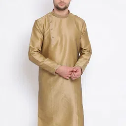 Sanwara Geometric Woven Design Mandarin Collar Kurta-image-18