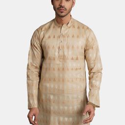 Wintage Ethnic Motifs Printed Straight Cotton Kurta-image-36
