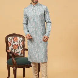 TABARD Abstract Printed Pure Cotton Straight Kurta-image-52