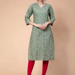 Fabclub Embroidered Thread Work Kurta-picture-16