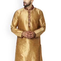 Enciger Mandarin Collar Straight Kurta-image-20