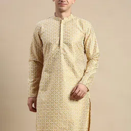 Amodh by Kisah Men Embroidered Straight Kurta-picture-14