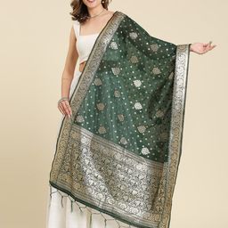 Dupatta Bazaar Woven Design Banarasi Dupatta-53