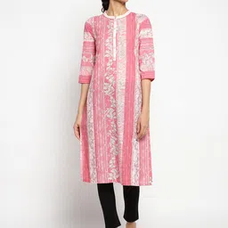 AURELIA Women Cotton Printed Kurta-picture-49