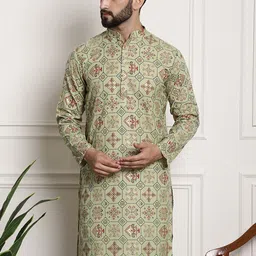 SOJANYA Ethnic Motifs Printed Kurta-image-88