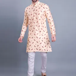SHIWAM ETHNIX Floral Printed Kurta-image-89