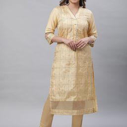 AURELIA Floral Printed Straight Kurta-picture-25