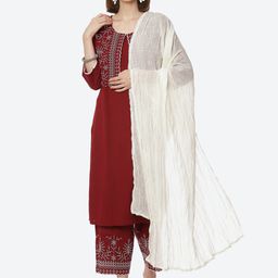 Rangriti Women Solid Dupatta-image-60