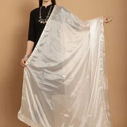 SOUNDARYA Embroidered Dupatta with Gotta Patti-40