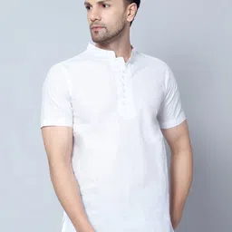 Latest Chikan Garments Mandarin Collar Kurta-picture-30