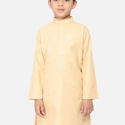 TABARD Boys Beige Kurta-image-63