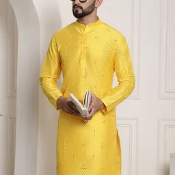 SOJANYA Mirror Work Kurta-picture-14