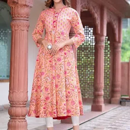 KALINI Floral Printed Anarkali Kurta-picture-10