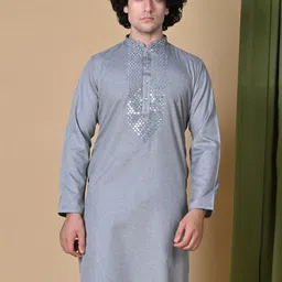 MAAHI FABS Mandarin Collar Pure Cotton Straight Kurta-image-55