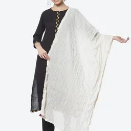 Rangriti Cotton Tasselled Dupatta-image-98