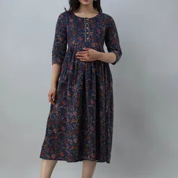 VARICOS Women Floral Printed Maternity Kurta-picture-56