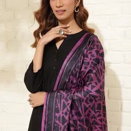 Fabindia Printed Silk Dupatta-picture-24