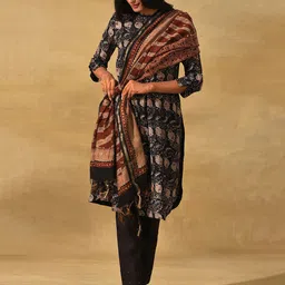 W The Folksong Collection- Printed Dupatta-image-97