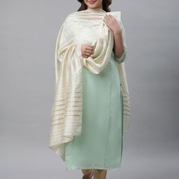 AURELIA Striped Dupatta With Sequinned image 1