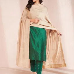 Fabindia Embroidered Viscose Rayon Dupatta-30