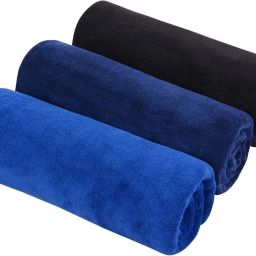 Microfiber 400 GSM Sport, Beach, Face, Hand, Bath Towel Set-image-68