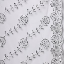 Clora Creation Embroidered Dupatta with Sequinned image 2