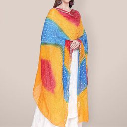 Dupatta Bazaar Dyed Bandhani Dupatta image 5