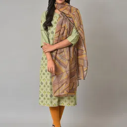 W Geometric Printed Dupatta image 3