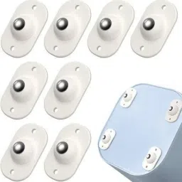 8 Pc Mini Swivel Casters Wheels, Universal Wheels at The Bottom of The Storage Box, Self Adhesive Swivel Caster Wheels 360 Degree Rotation Pulley for Furniture Various Storage Boxes Swivel Furniture Caster-15