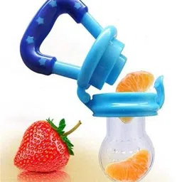 chicbunny Presents High Quality Fruit Nibbler juicer Silicone Spoon Bottle with Teether Teether and Feeder image 2
