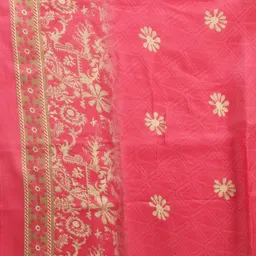 Rajnandini Floral Printed Regular Kurta with Trousers & With Dupatta image 4