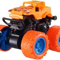 Big Size Monster Truck Friction Powered Cars Toys, 360 Degree Stunt Cars Push go-image-69