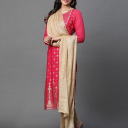 AURELIA Ethnic Motif Printed Chiffon Dupatta image 4